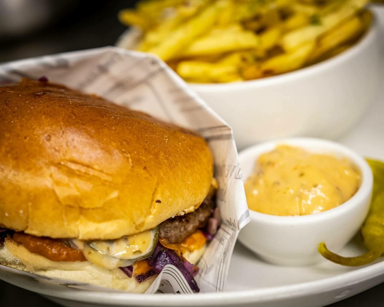 Veiseliha burger